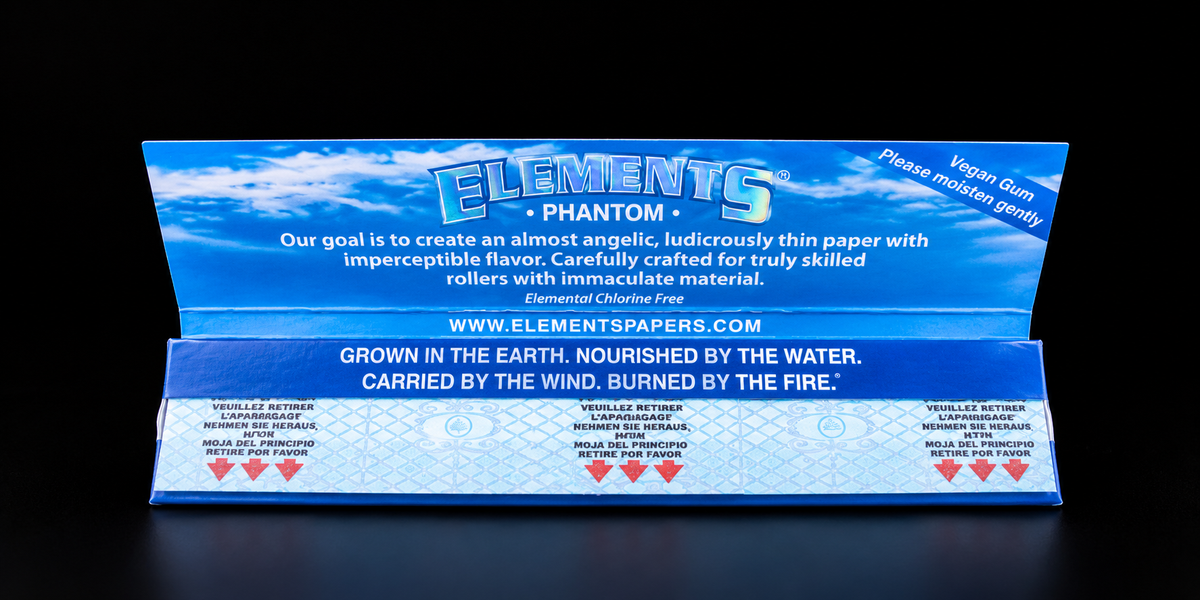 Elements Phantoms - Kingsize (Slim) Papers